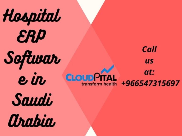 How Hospital ERP Software in Saudi Arabia and Dental Software in Saudi Arabia going to be helpful to you?