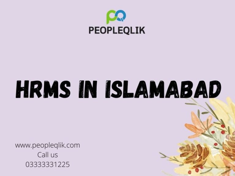 How to Simplify your Key HR Processes with HRMS in Islamabad?