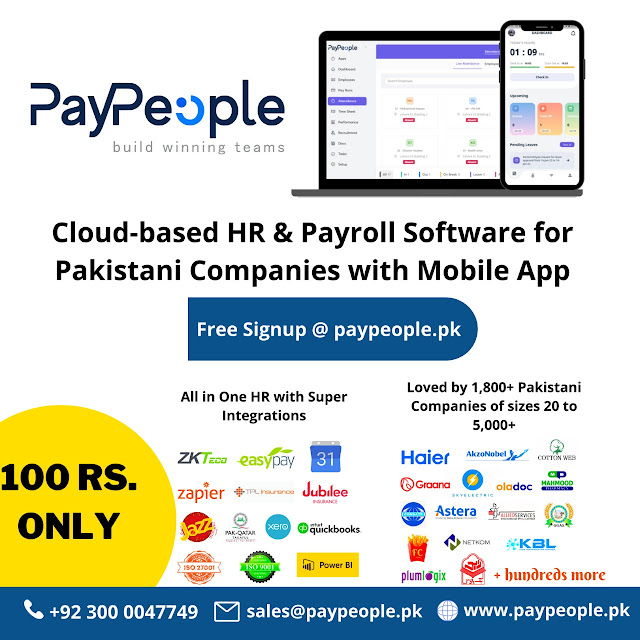 How can HR management framework improve employee's Productivity in Attendance software in Lahore Pakistan?